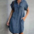 Vestido Camisa Jeans